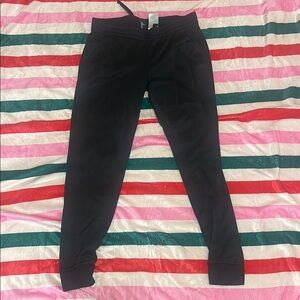 Black Womens ADIDAS Jogger Pants